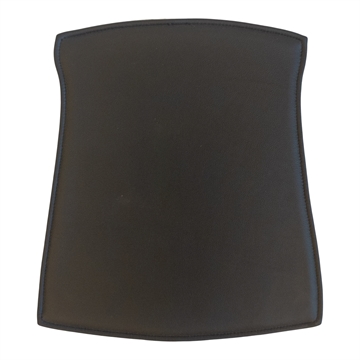 Standard seat cushion in Basic Select Leather for Victoria Ghost Chair 